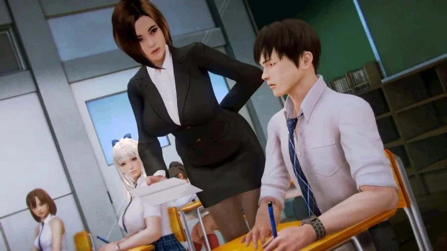 二次元老婆学院_Waifu Academy 实机画面 页面配图